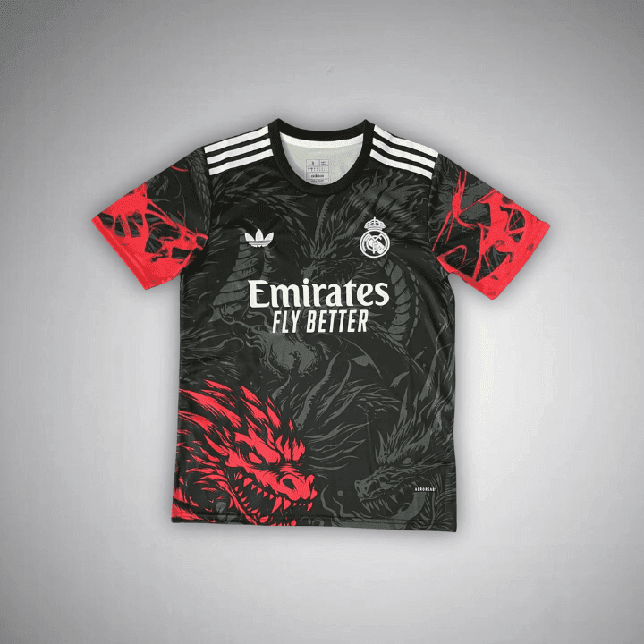 Real Madrid "Devil's Eye" Premium Kit from FootballPrestige.club - Premium Football Kits