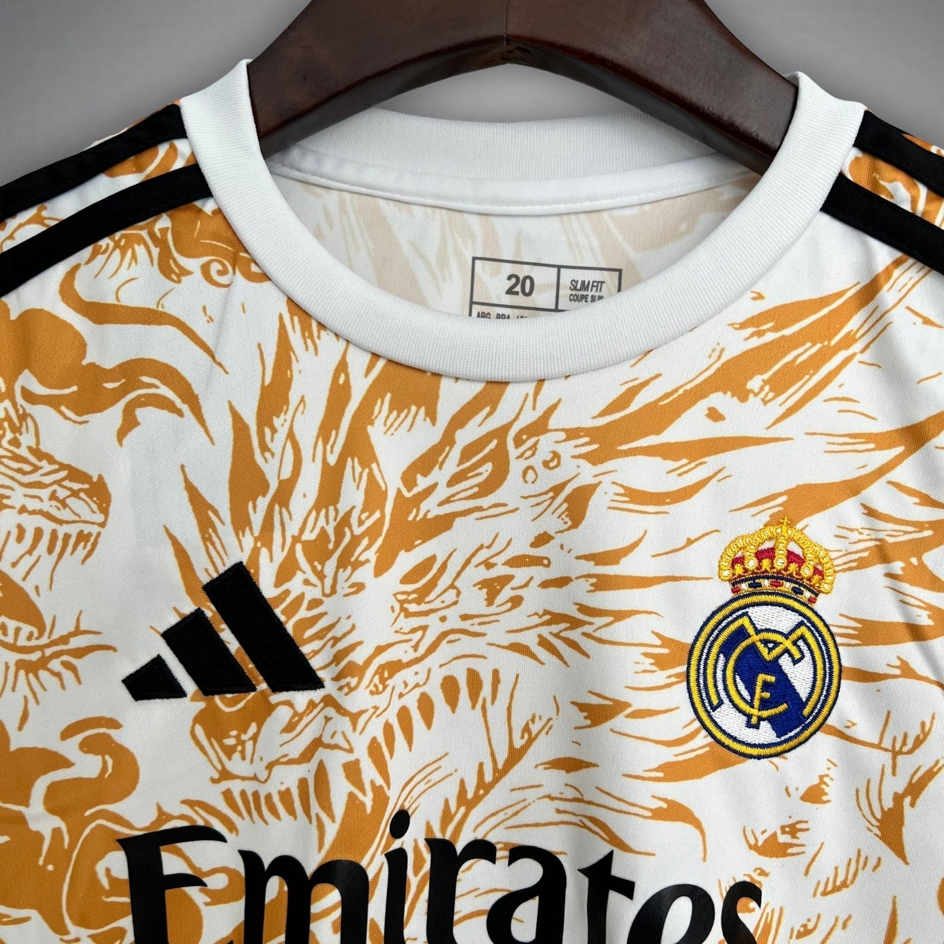 Real Madrid "Draconic Flame" Premium Kids Size Kit from FootballPrestige.com - Premium Football Kits