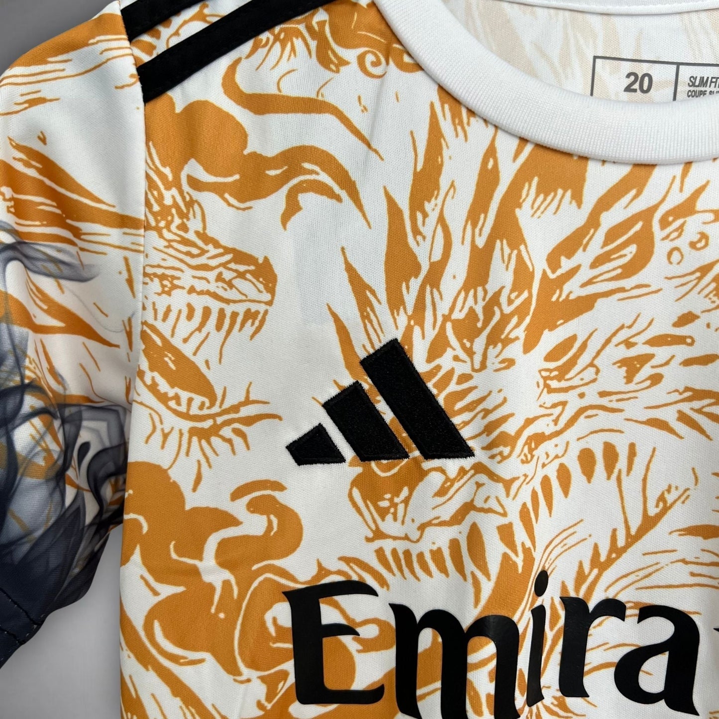 Real Madrid "Draconic Flame" Premium Kids Size Kit from FootballPrestige.com - Premium Football Kits