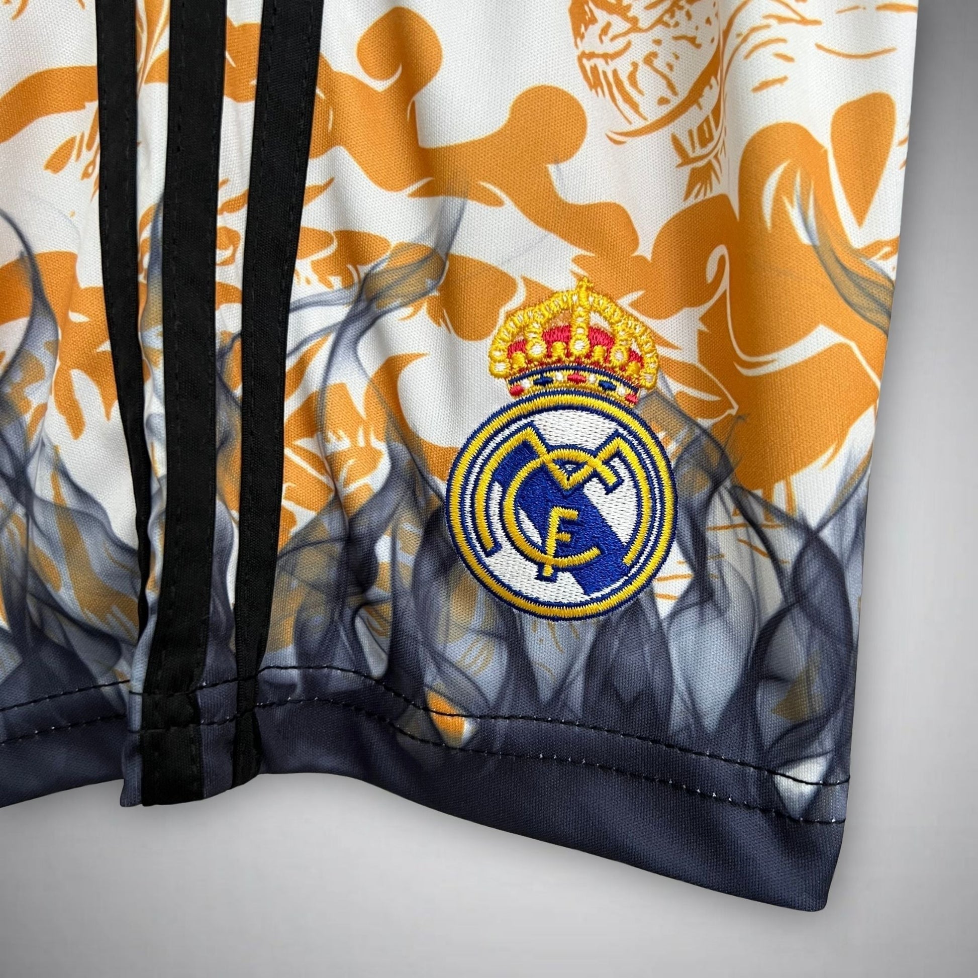 Real Madrid "Draconic Flame" Premium Kids Size Kit from FootballPrestige.com - Premium Football Kits