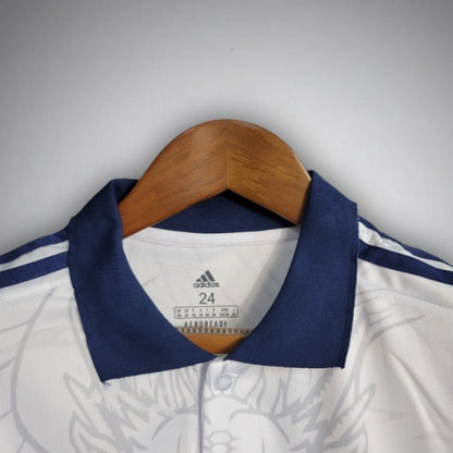 Real Madrid Dragon Blanco Premium Kids Size Kit from FootballPrestige.com - Premium Football Kits