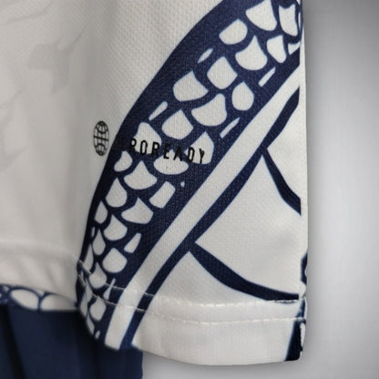 Real Madrid Dragon Blanco Premium Kids Size Kit from FootballPrestige.com - Premium Football Kits