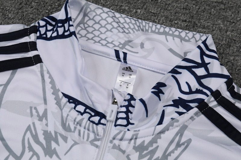 Real Madrid "Dragón Blanco" Premium Tracksuit from FootballPrestige.club - Premium Football Kits