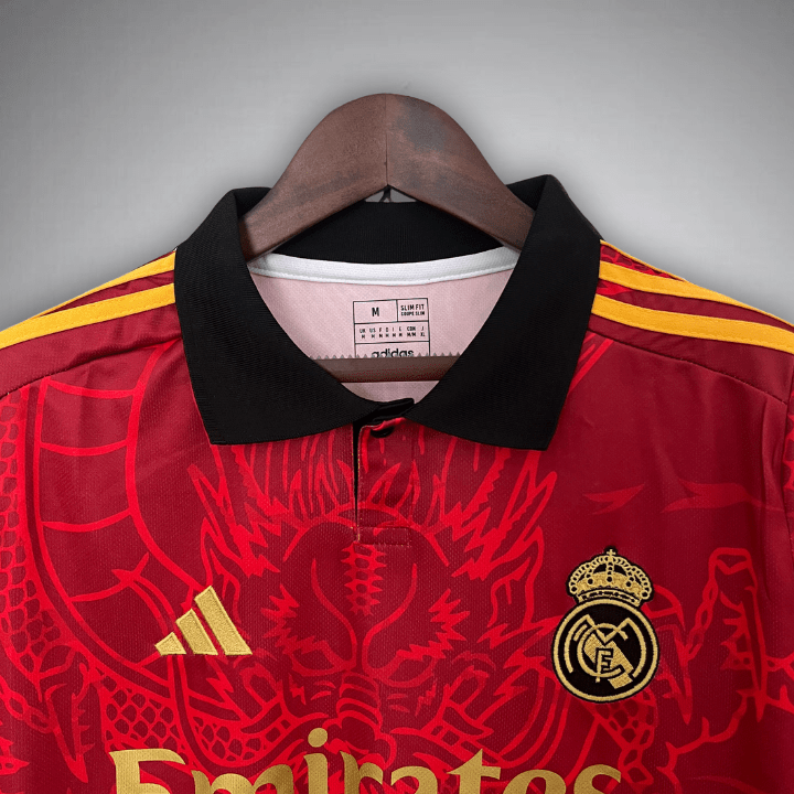 Real Madrid "Dragón De Fuego" Premium Kit from FootballPrestige.club - Premium Football Kits