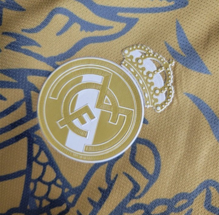 Real Madrid "Dragón Dorado" Premium Kit from FootballPrestige.com - Premium Football Kits