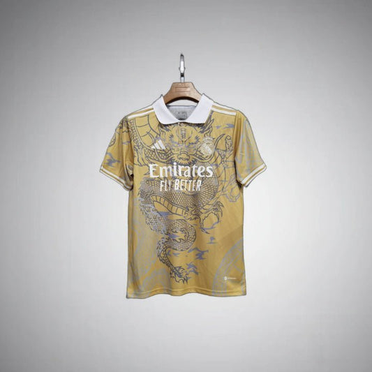 Real Madrid "Dragón Dorado" Premium Kit from FootballPrestige.com - Premium Football Kits