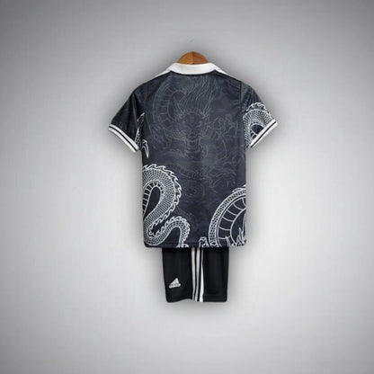 Real Madrid "Dragon Negro" Premium Kids Size Kit from FootballPrestige.com - Premium Football Kits
