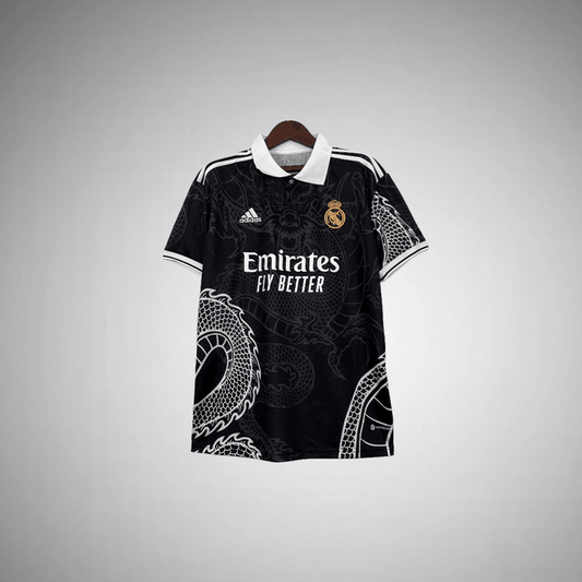 Real Madrid "Dragón Negro" Premium Kit from FootballPrestige.com - Premium Football Kits