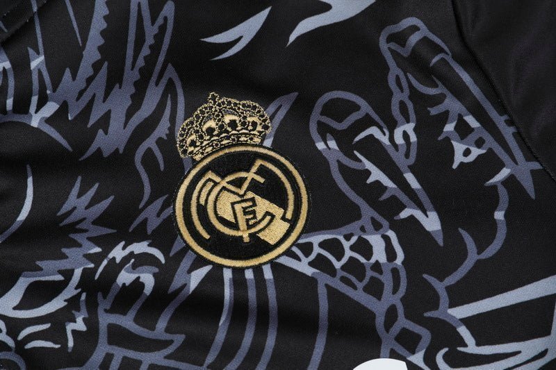 Real Madrid "Dragón Negro" Premium Tracksuit from FootballPrestige.club - Premium Football Kits