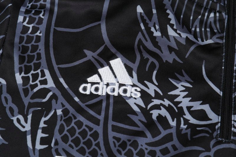 Real Madrid "Dragón Negro" Premium Tracksuit from FootballPrestige.com - Premium Football Kits