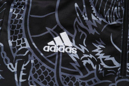 Real Madrid "Dragón Negro" Premium Tracksuit from FootballPrestige.com - Premium Football Kits
