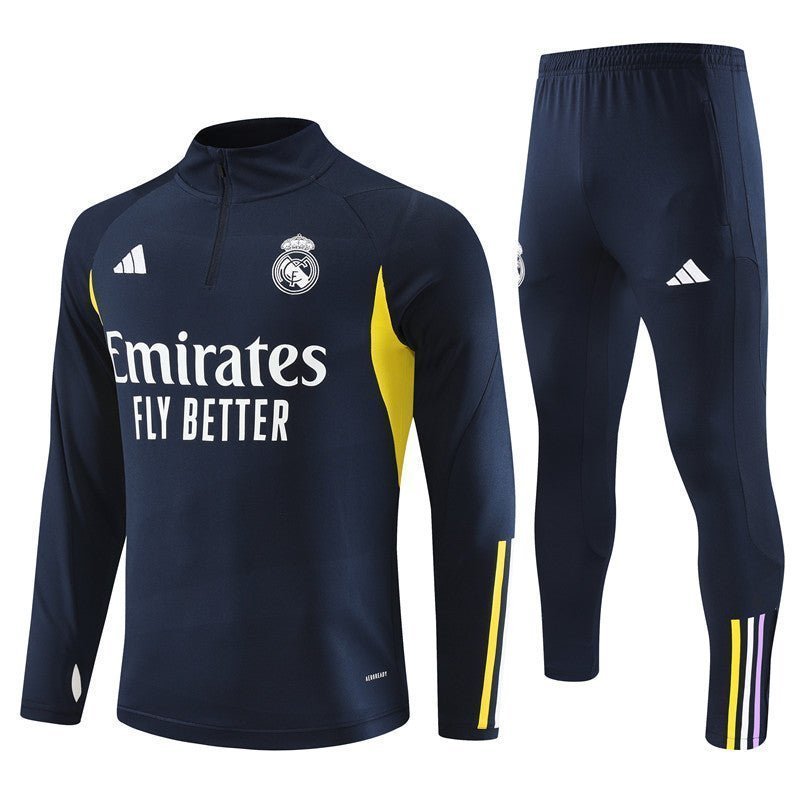 Real Madrid "Eclipse" Premium Tracksuit from FootballPrestige.club - Premium Football Kits