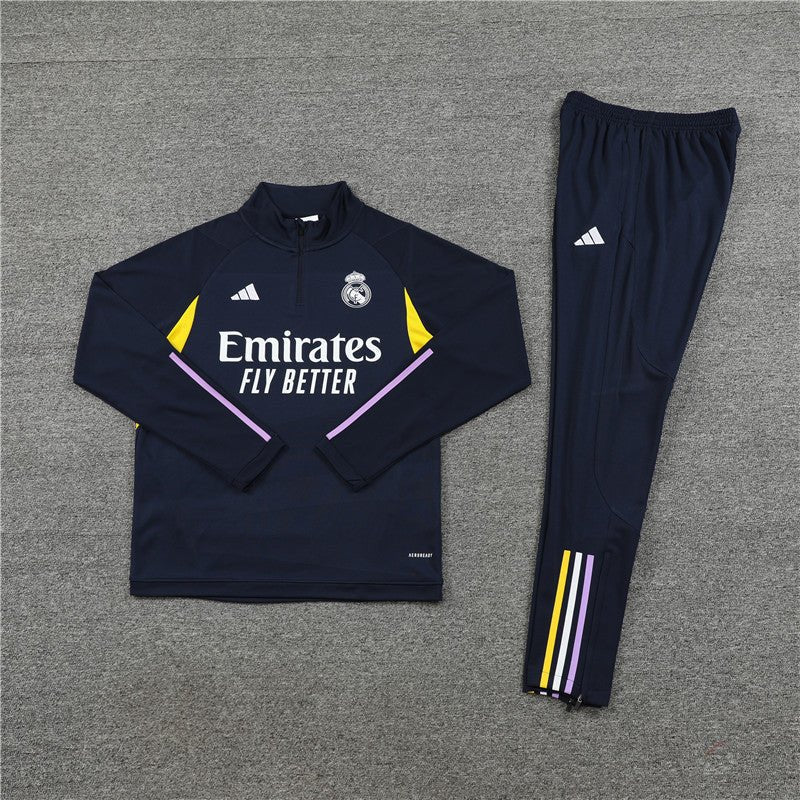 Real Madrid "Eclipse" Premium Tracksuit from FootballPrestige.club - Premium Football Kits