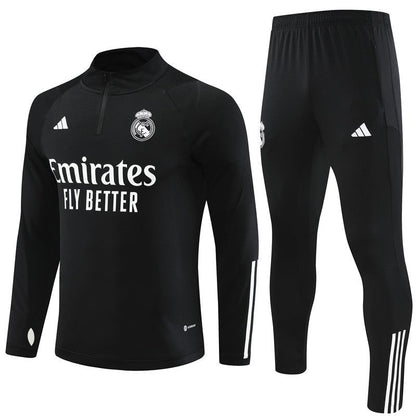 Real Madrid "Eleganza" Premium Tracksuit from FootballPrestige.com - Premium Football Kits