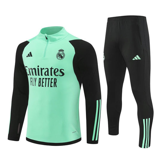 Real Madrid "Emerald Phase" Premium Tracksuit from FootballPrestige.com - Premium Football Kits