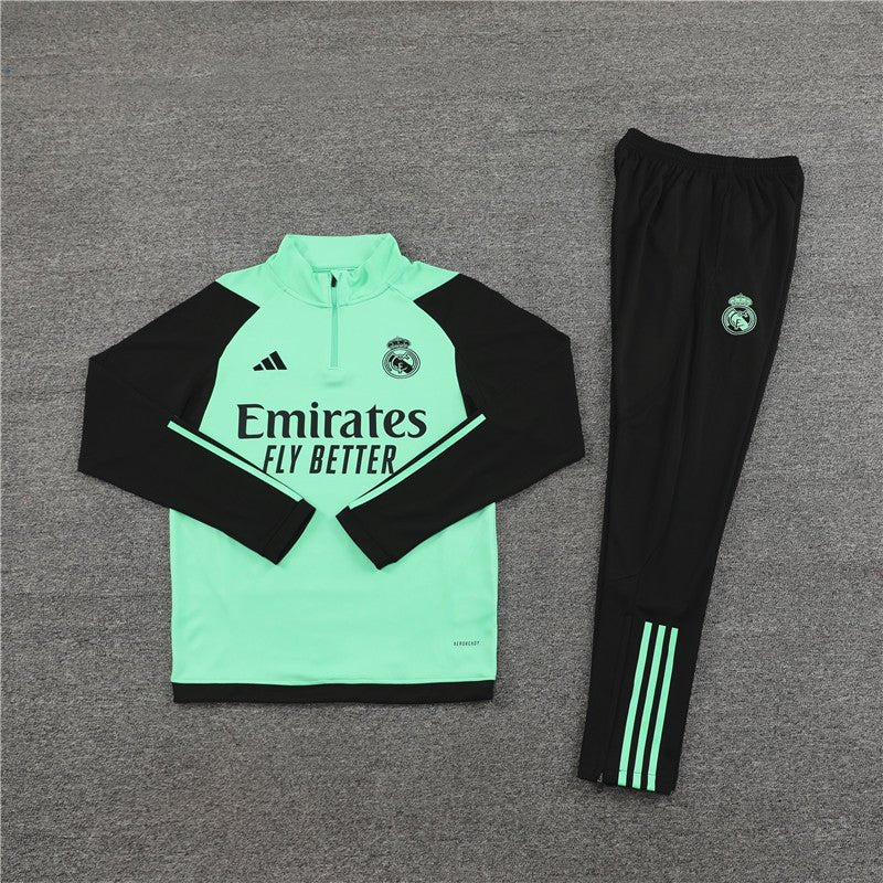 Real Madrid "Emerald Phase" Premium Tracksuit from FootballPrestige.club - Premium Football Kits