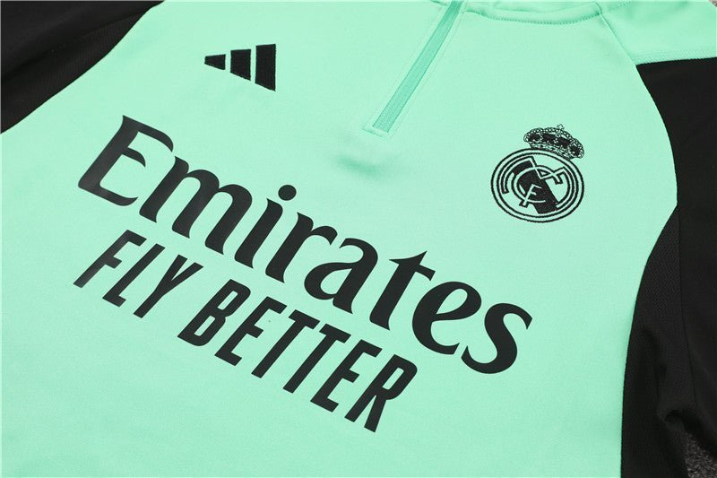 Real Madrid "Emerald Phase" Premium Tracksuit from FootballPrestige.com - Premium Football Kits