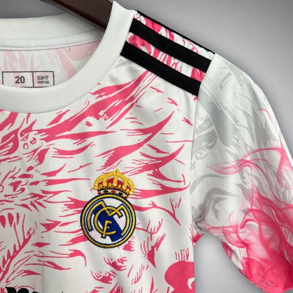 Real Madrid "Flameborn" Premium Kids Size Kit from FootballPrestige.com - Premium Football Kits