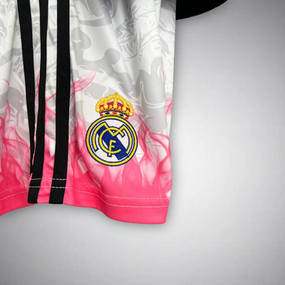 Real Madrid "Flameborn" Premium Kids Size Kit from FootballPrestige.com - Premium Football Kits