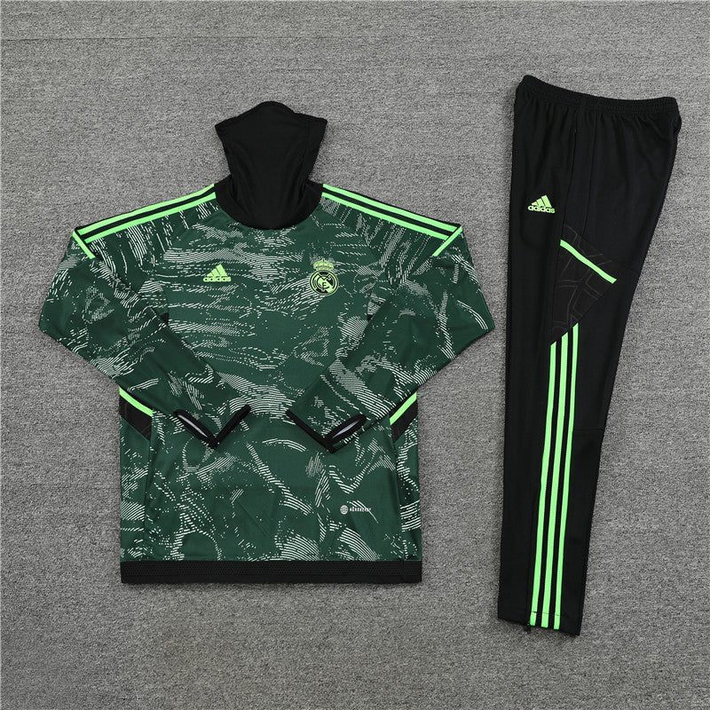 Real Madrid "Forest Silence" Premium UCL Tracksuit from FootballPrestige.club - Premium Football Kits