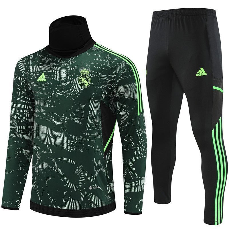 Real Madrid "Forest Silence" Premium UCL Tracksuit from FootballPrestige.club - Premium Football Kits