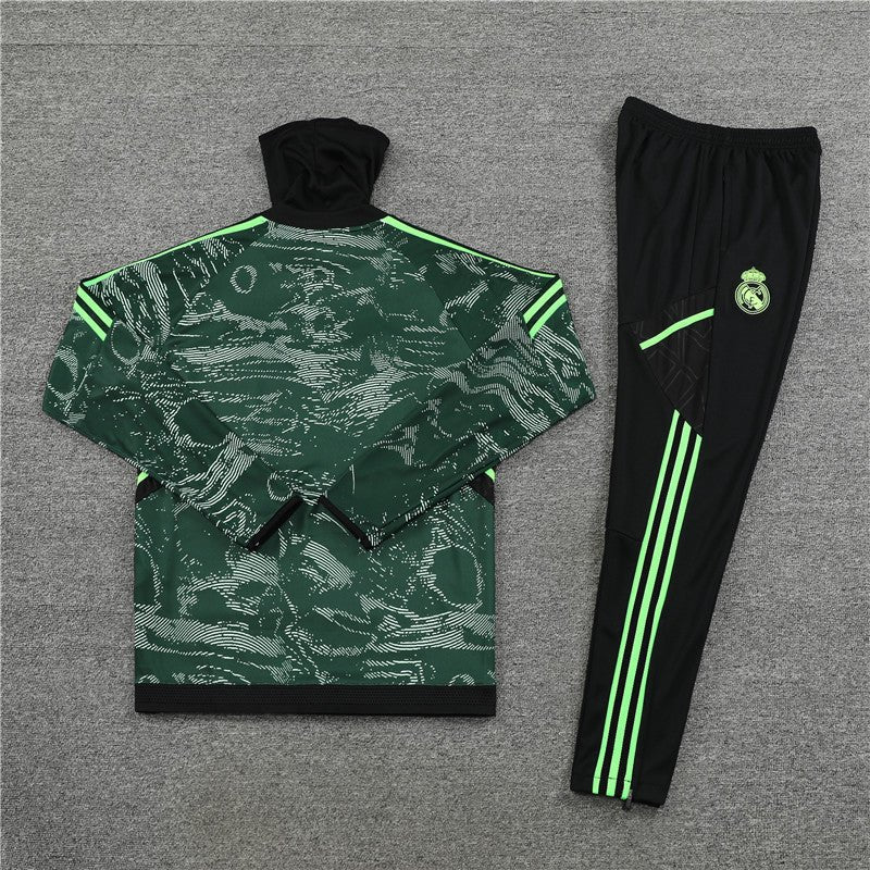 Real Madrid "Forest Silence" Premium UCL Tracksuit from FootballPrestige.com - Premium Football Kits
