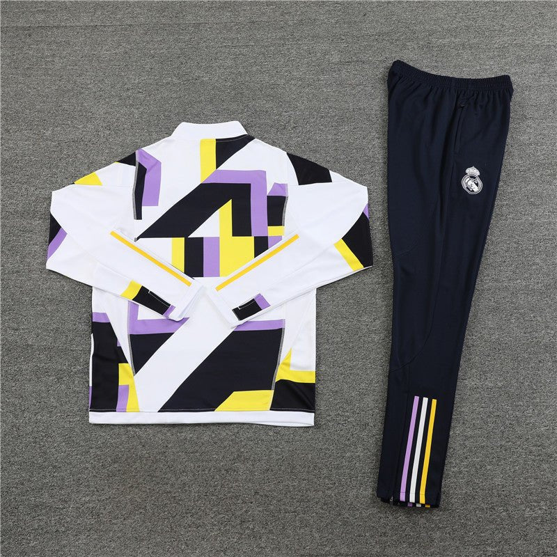 Real Madrid "Galactico" Premium Tracksuit from FootballPrestige.club - Premium Football Kits