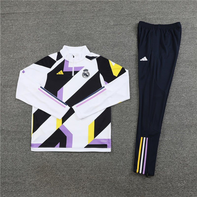 Real Madrid "Galactico" Premium Tracksuit from FootballPrestige.club - Premium Football Kits