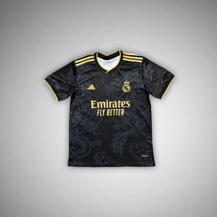 Real Madrid "Golden Drago" Premium Kit from FootballPrestige.com - Premium Football Kits