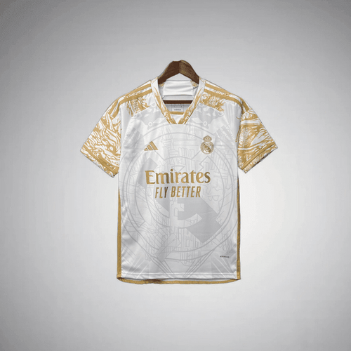 Real Madrid "Golden Dynasty" Premium Kit from FootballPrestige.com - Premium Football Kits