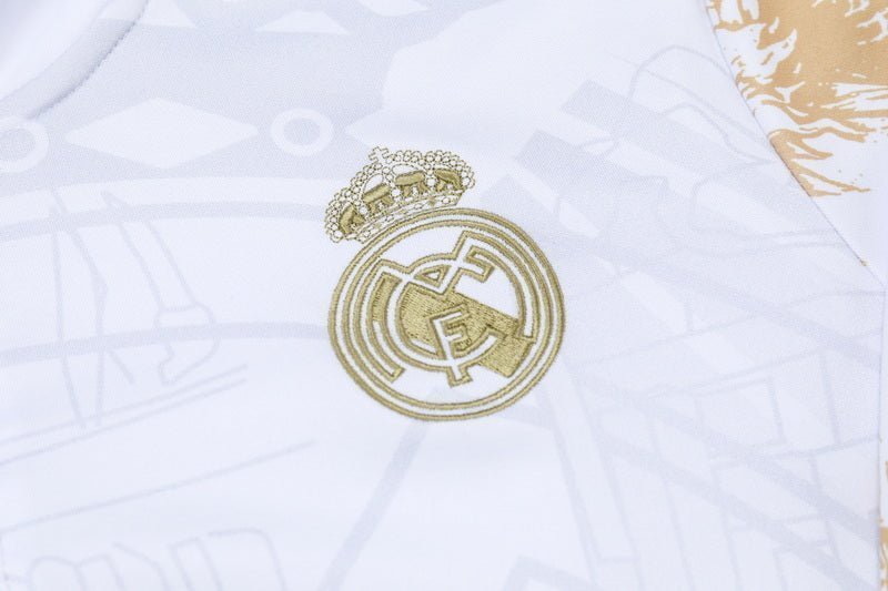 Real Madrid "Golden Dynasty" Premium Tracksuit from FootballPrestige.club - Premium Football Kits