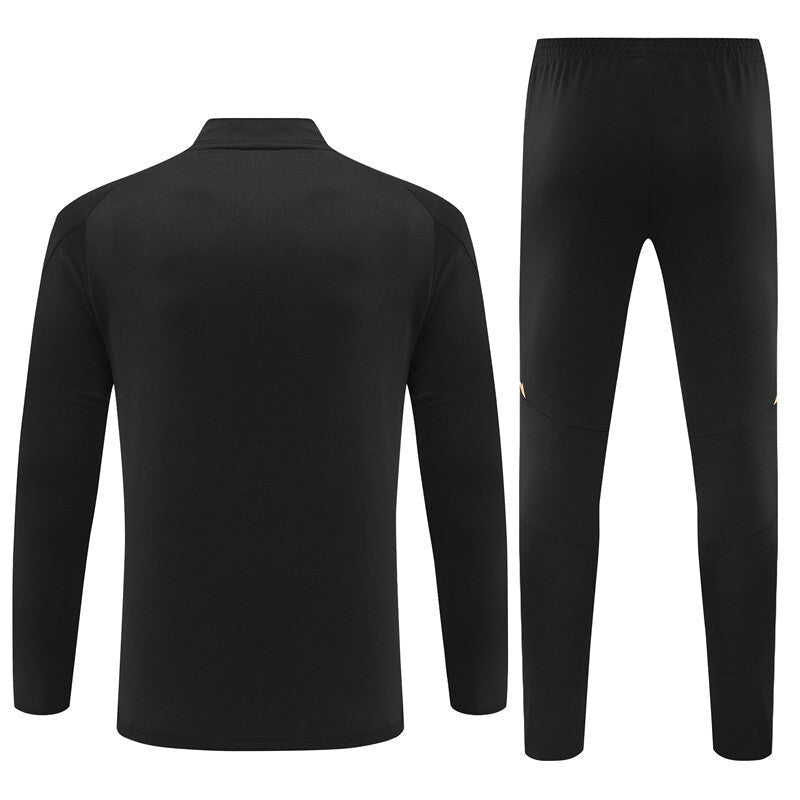 Real Madrid "Golden Era" Premium Kids Size Tracksuit from FootballPrestige.club - Premium Football Kits