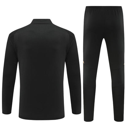 Real Madrid "Golden Era" Premium Kids Size Tracksuit from FootballPrestige.com - Premium Football Kits