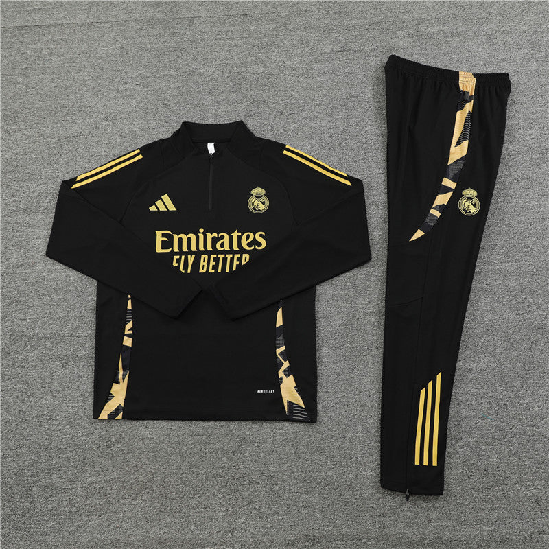 Real Madrid "Golden Era" Premium Tracksuit from FootballPrestige.club - Premium Football Kits