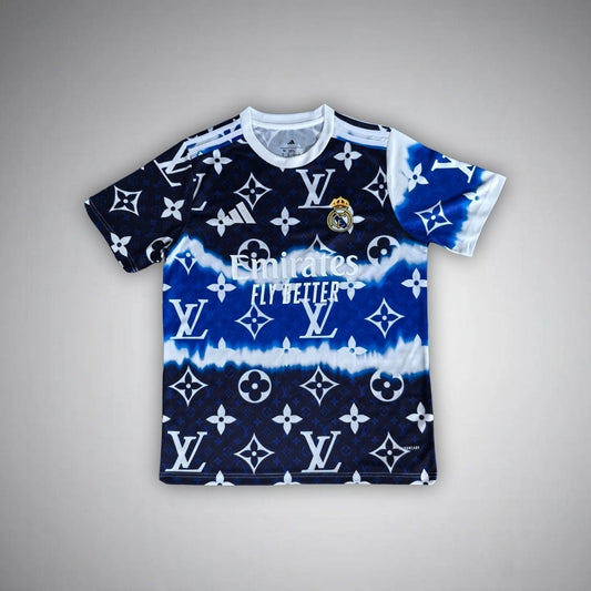 Real Madrid "LV Galáctica" Premium Kit from FootballPrestige.com - Premium Football Kits