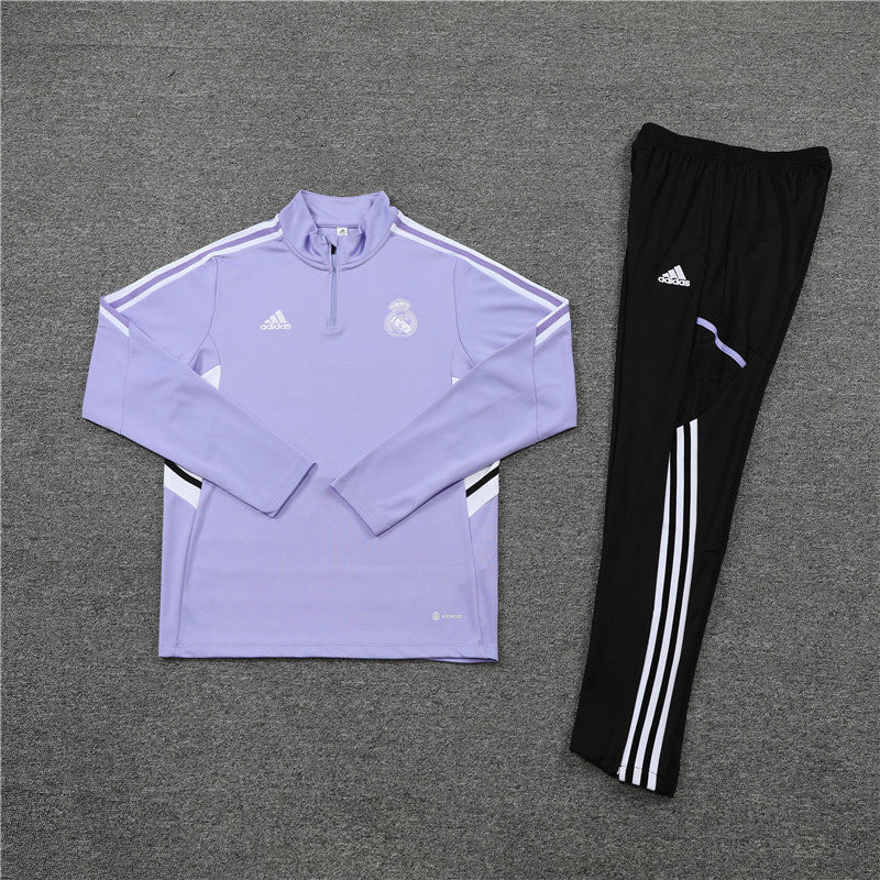 Real Madrid "Modern Finesse" Premium Tracksuit from FootballPrestige.com - Premium Football Kits