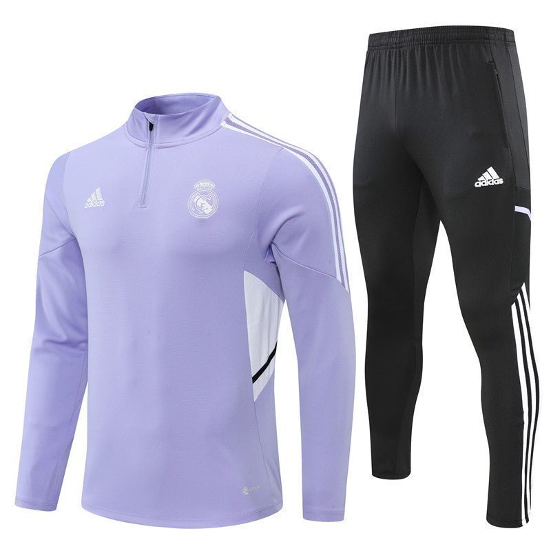 Real Madrid "Modern Finesse" Premium Tracksuit from FootballPrestige.club - Premium Football Kits