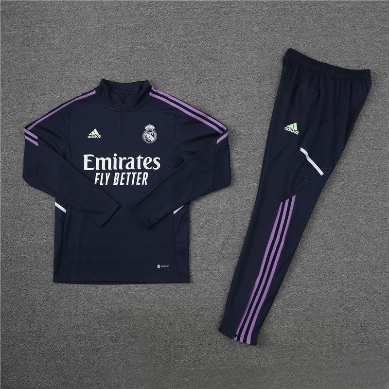 Real Madrid "Notturna" Premium Tracksuit from FootballPrestige.com - Premium Football Kits