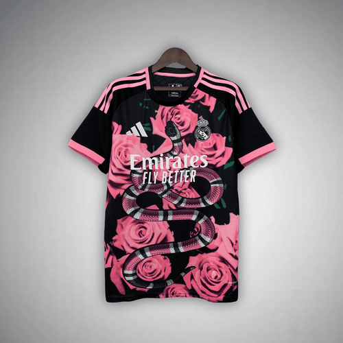 Real Madrid "Pink Kingsnake" Premium Kit from FootballPrestige.com - Premium Football Kits