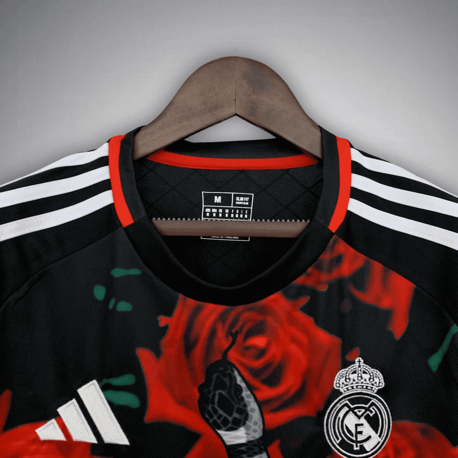 Real Madrid "Red Kingsnake" Premium Kit from FootballPrestige.club - Premium Football Kits