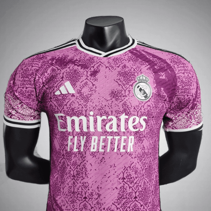 Real Madrid "Royal Damask" Premium Kit from FootballPrestige.club - Premium Football Kits