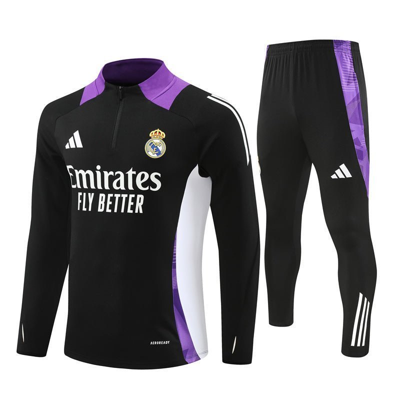 Real Madrid "Silenzioso" Premium Tracksuit from FootballPrestige.com - Premium Football Kits