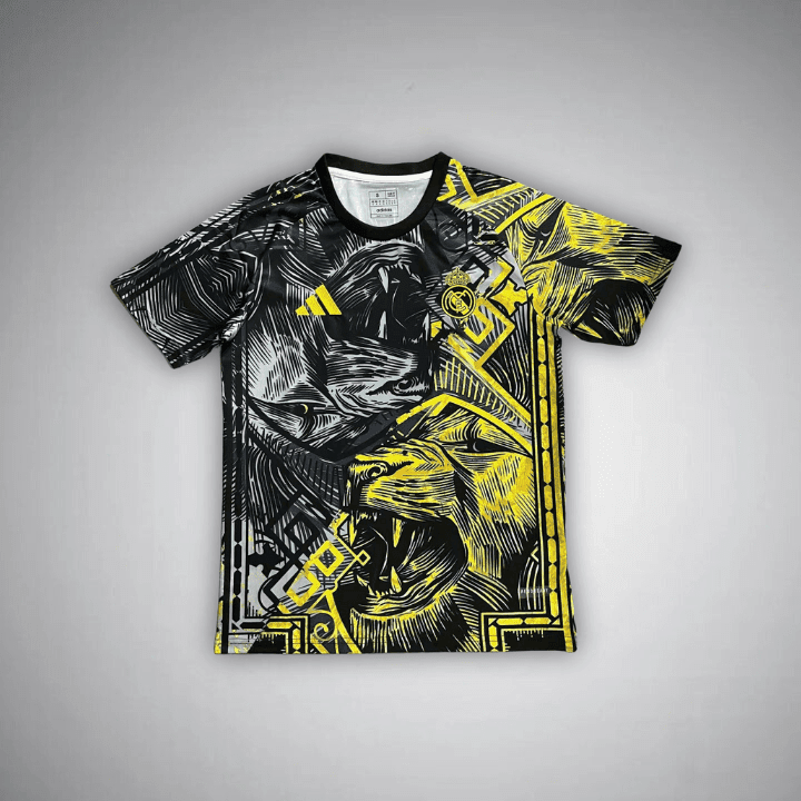 Real Madrid "Versace" Premium Kit from FootballPrestige.club - Premium Football Kits