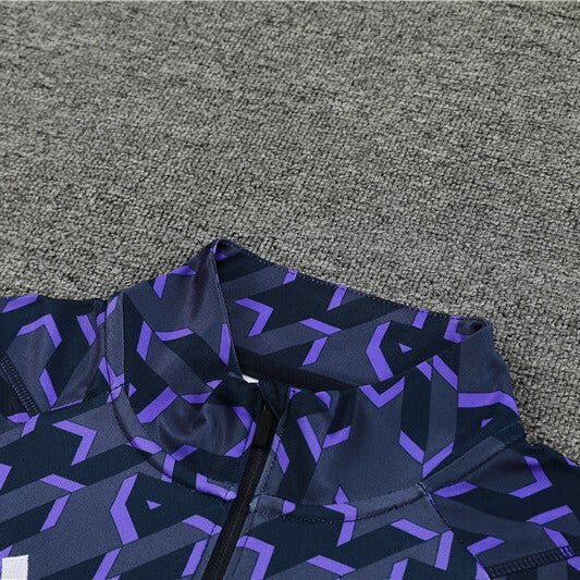 Real Madrid "Virtuoso" Premium Kids Size Tracksuit from FootballPrestige.com - Premium Football Kits