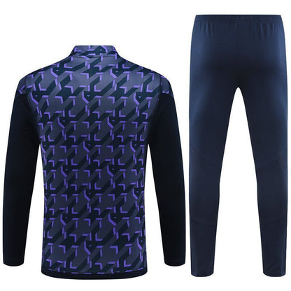 Real Madrid "Virtuoso" Premium Kids Size Tracksuit from FootballPrestige.com - Premium Football Kits