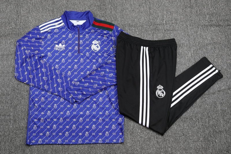 Real Madrid x Gucci Premium Tracksuit from FootballPrestige.club - Premium Football Kits