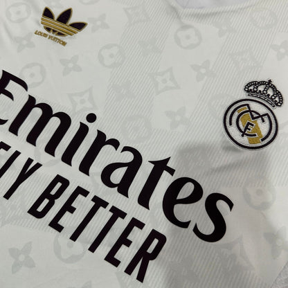 Real Madrid x Louis Vuitton Premium Kit from FootballPrestige.com - Premium Football Kits