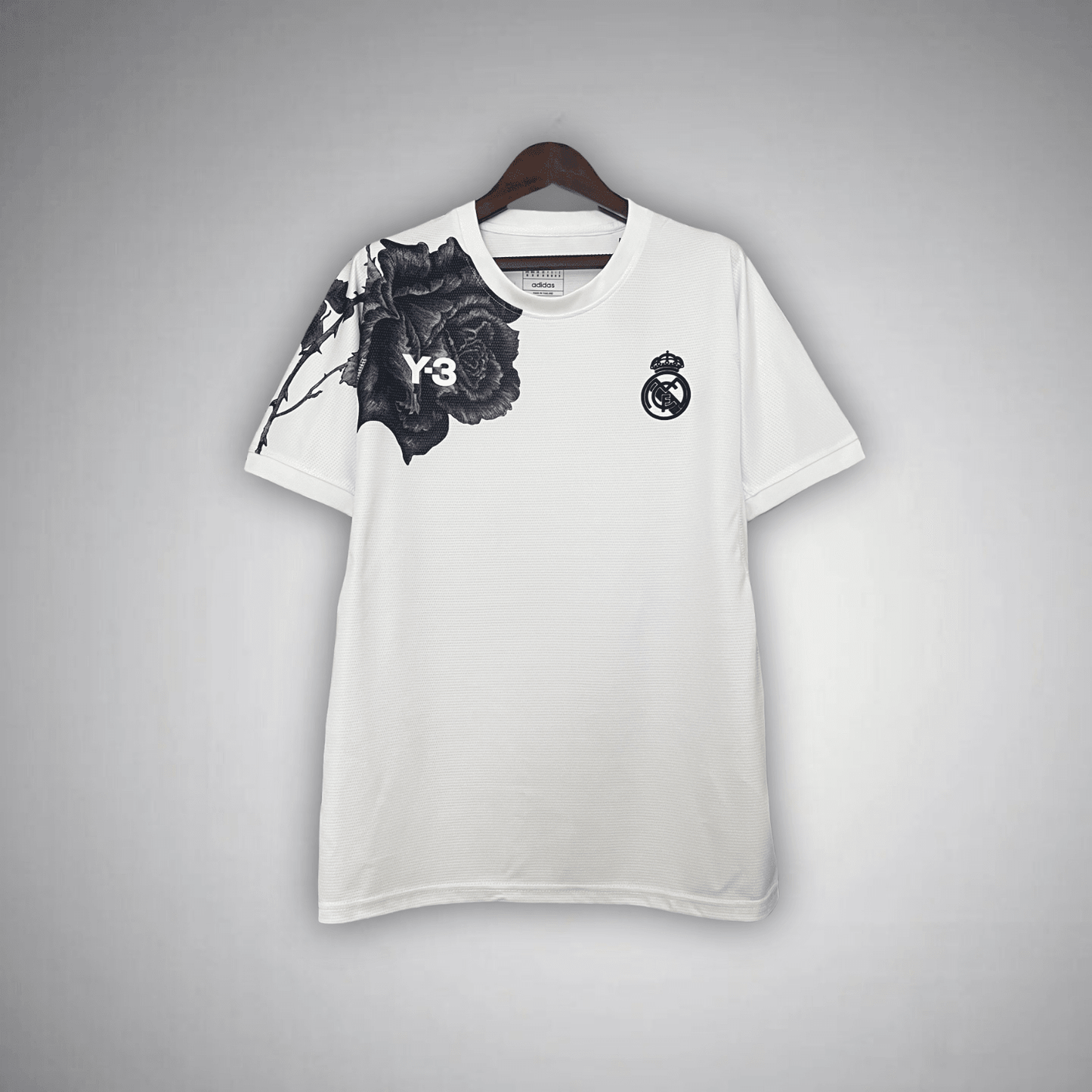 Real Madrid x Y3 Premium White Kit from FootballPrestige.com - Premium Football Kits
