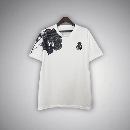 Real Madrid x Y3 Premium White Kit from FootballPrestige.com - Premium Football Kits