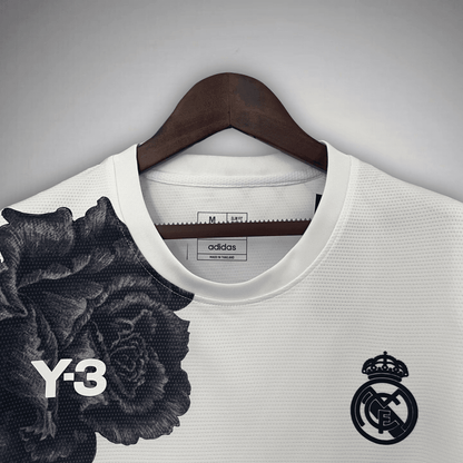 Real Madrid x Y3 Premium White Kit from FootballPrestige.com - Premium Football Kits